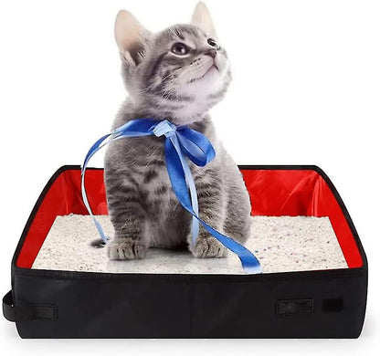 Venicat Portable Folding Cat Litter Box