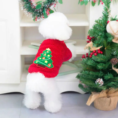 Medium-sized Christmas Pet Clothing for Autumn & Winter