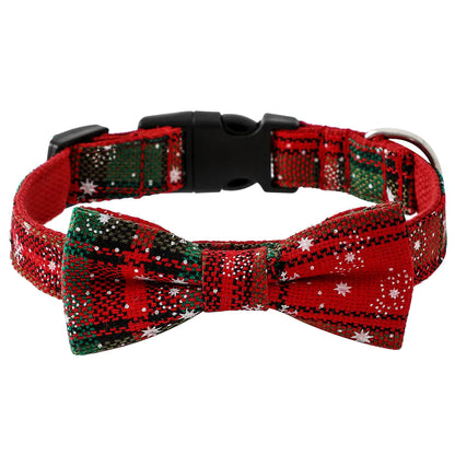 venicat Snowflake Bowtie Holiday Pet Set
